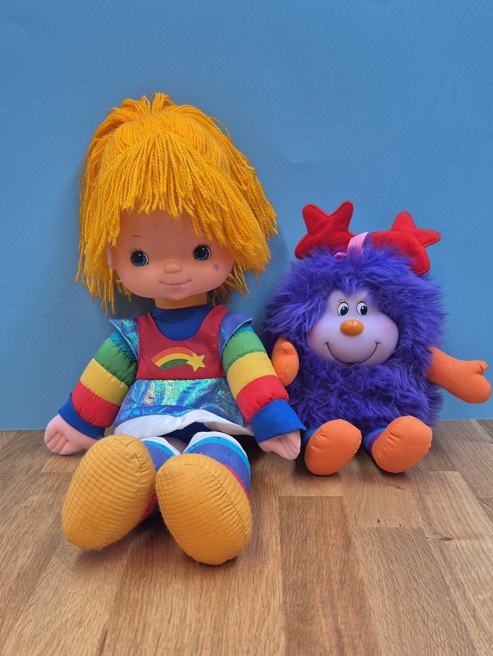 Vintage Mattel Rainbow Brite and Sprite (1983)